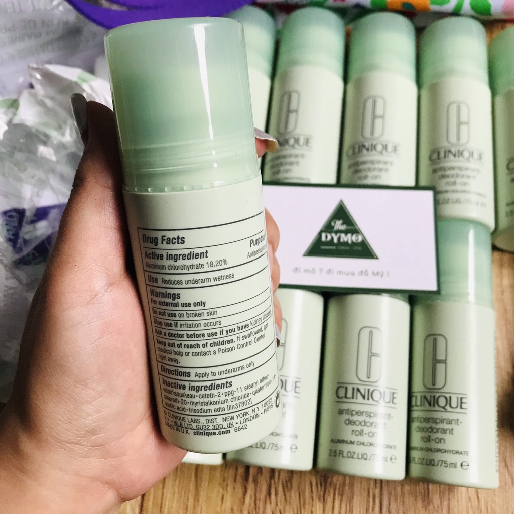 Lăn Khử Mùi CLlNlQUE 75mL | THE DYMO