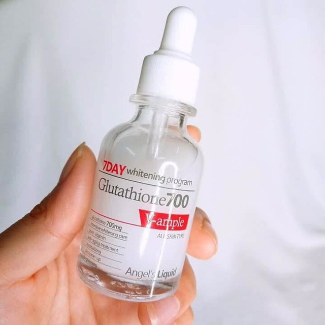 Tinh Chất Angel's Liquid Dưỡng Sáng Da, Mờ Thâm 7 Day Whitening Program Glutathione 700 V Ampoule 30ml