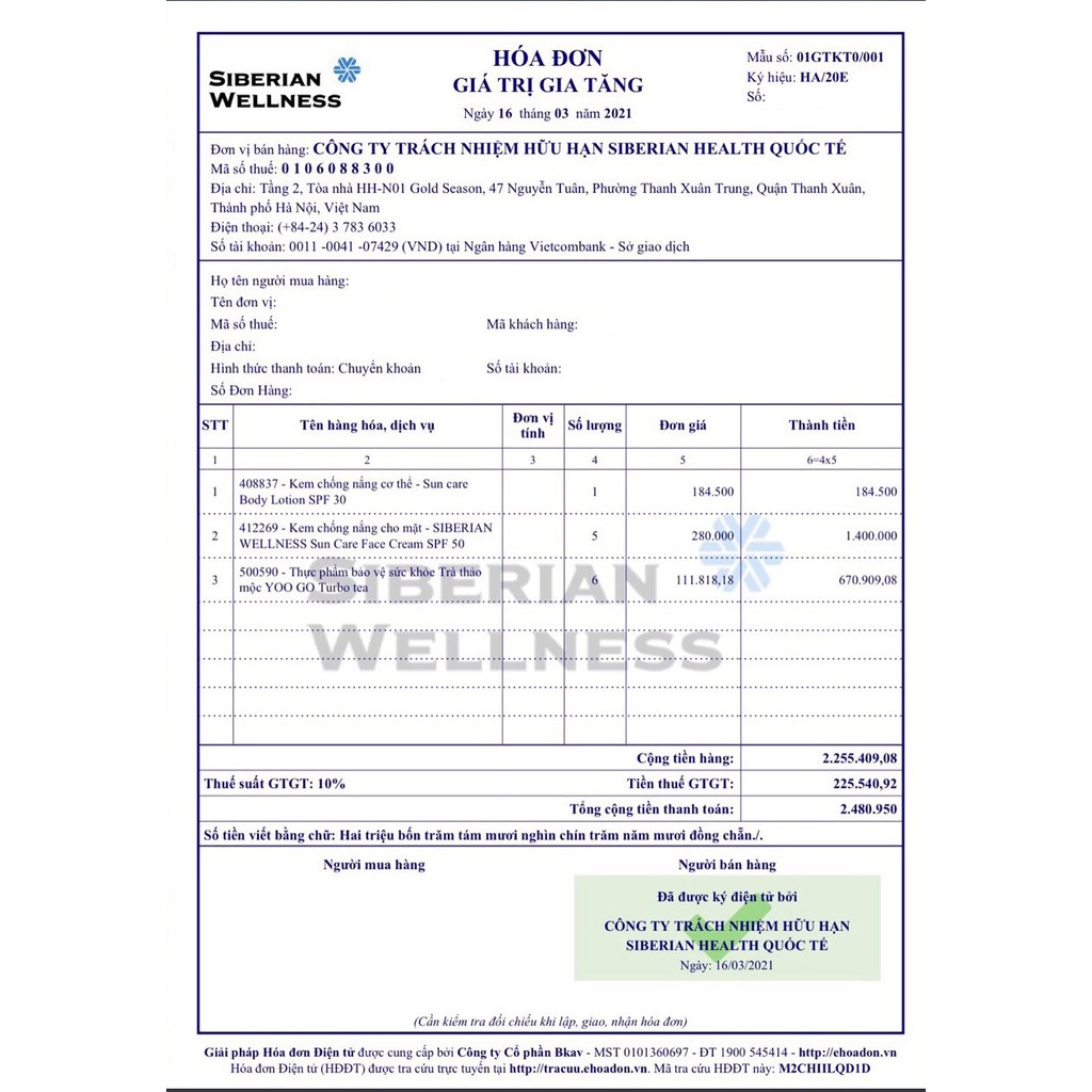 Sữa dưỡng thể chống nắng SIBERIAN WELLNESS Sun Care Body Lotion SPF 30 | BigBuy360 - bigbuy360.vn