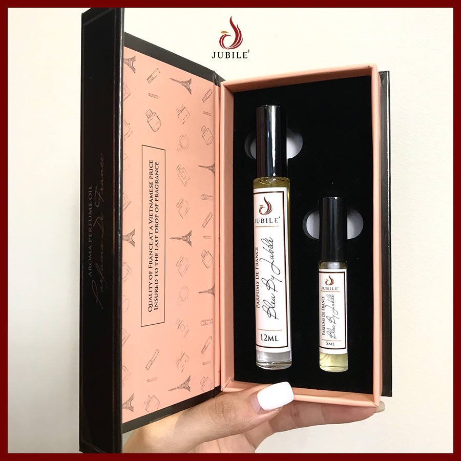 Tinh dầu Nước Hoa Pháp Thơm Lâu Cao cấp Chính hãng Jubilé dạng lăn 12ml & Xịt 5ml