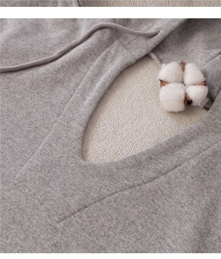 NRVP Áo Nỉ Dài Tay Có Mũ Phong Cách Hàn 2020 Thời Trang Nữ