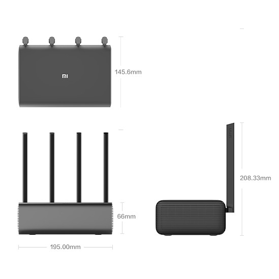 Xiaomi Router Pro AC 2600 chịu tải 100 thiết bị - R3P Pro | BigBuy360 - bigbuy360.vn