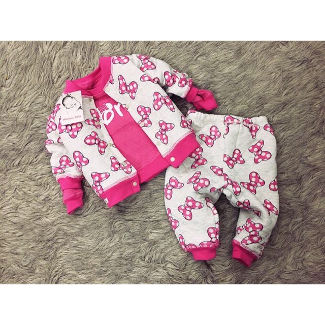 Set bomber (áo ngoài+quần) của Momma Baby