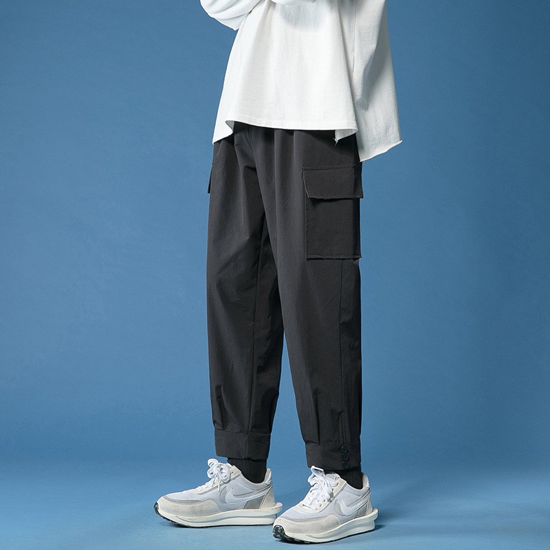 Quần Jogger Nam túi hộp Phong Cách Thể Thao kiểu dáng UNISEX cực NGẦU