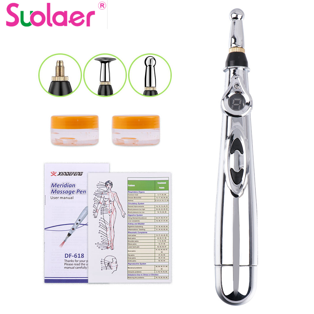 Bút Laser Điện Suolaer Chuyên Dụng Cho Châm Cứu Mát Xa Chăm Sóc Sức Khỏe