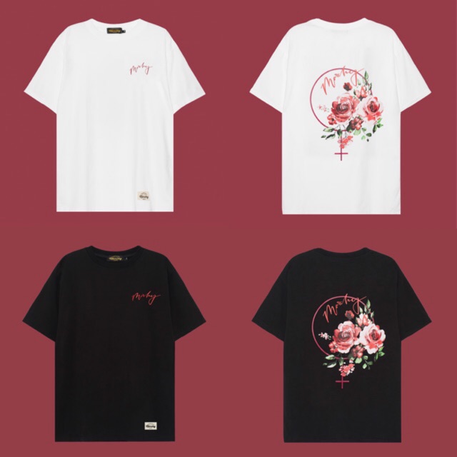 ROSE tee - MARCHY - Áo thun unisex