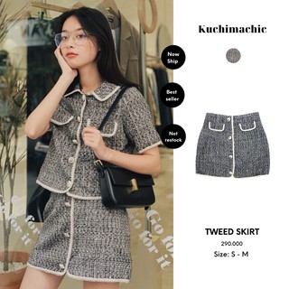 Chân váy dạ tweed KU32