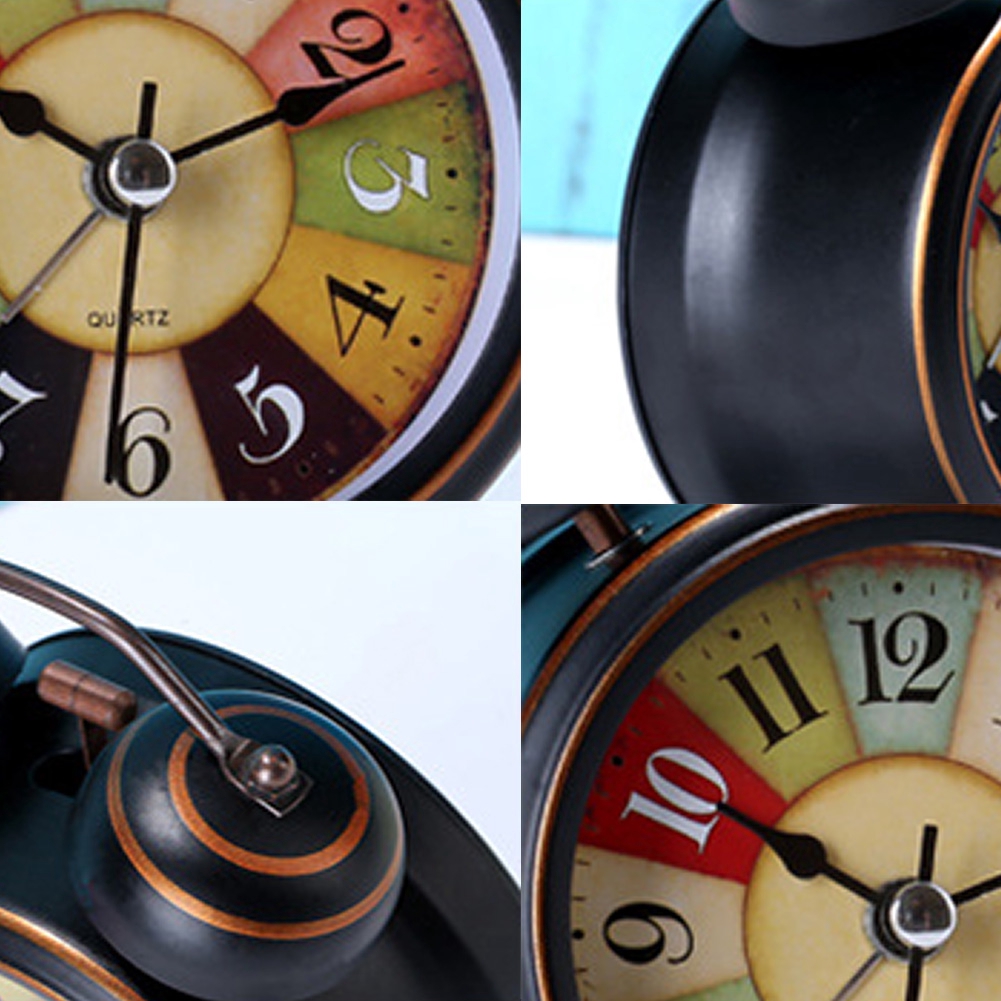 Đồng hồ báo thức gắn tường phong cách vintage