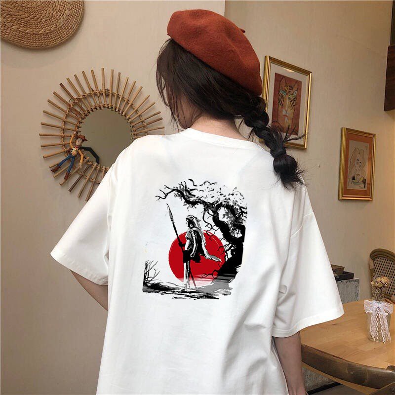 Áo thun form rộng tay lỡ Nhật Bản đẹp độc lạ vải dày mịn 2020T2346