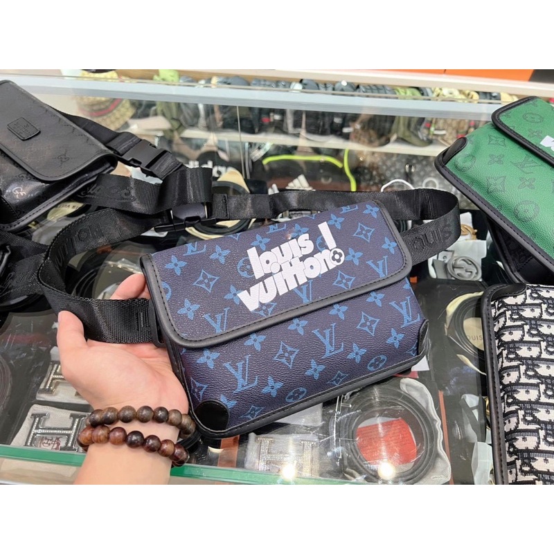 Bag đeo chéo sịn sò da siêu đẹp - Túi đeo chéo lv dior dệt cực đỉnh