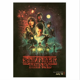 Poster Phim Stranger Things Dán Tường Trang Trí