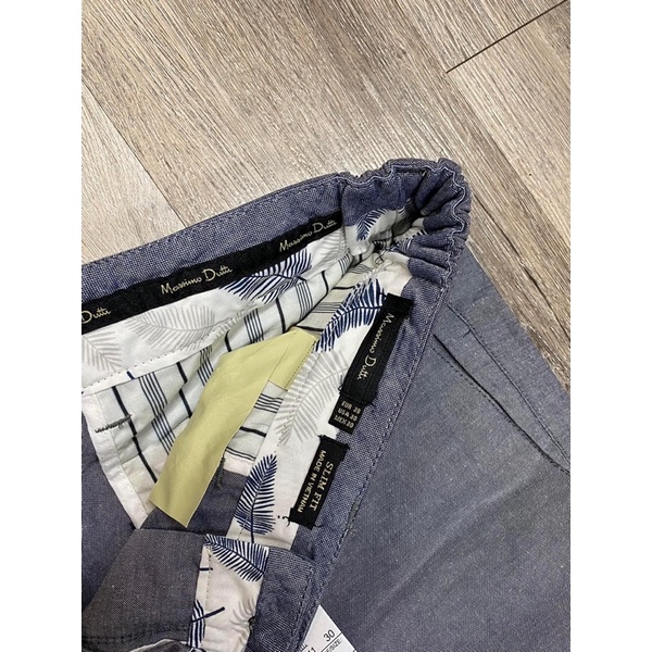 Quần vải đũi Massimo Dutti xuất dư