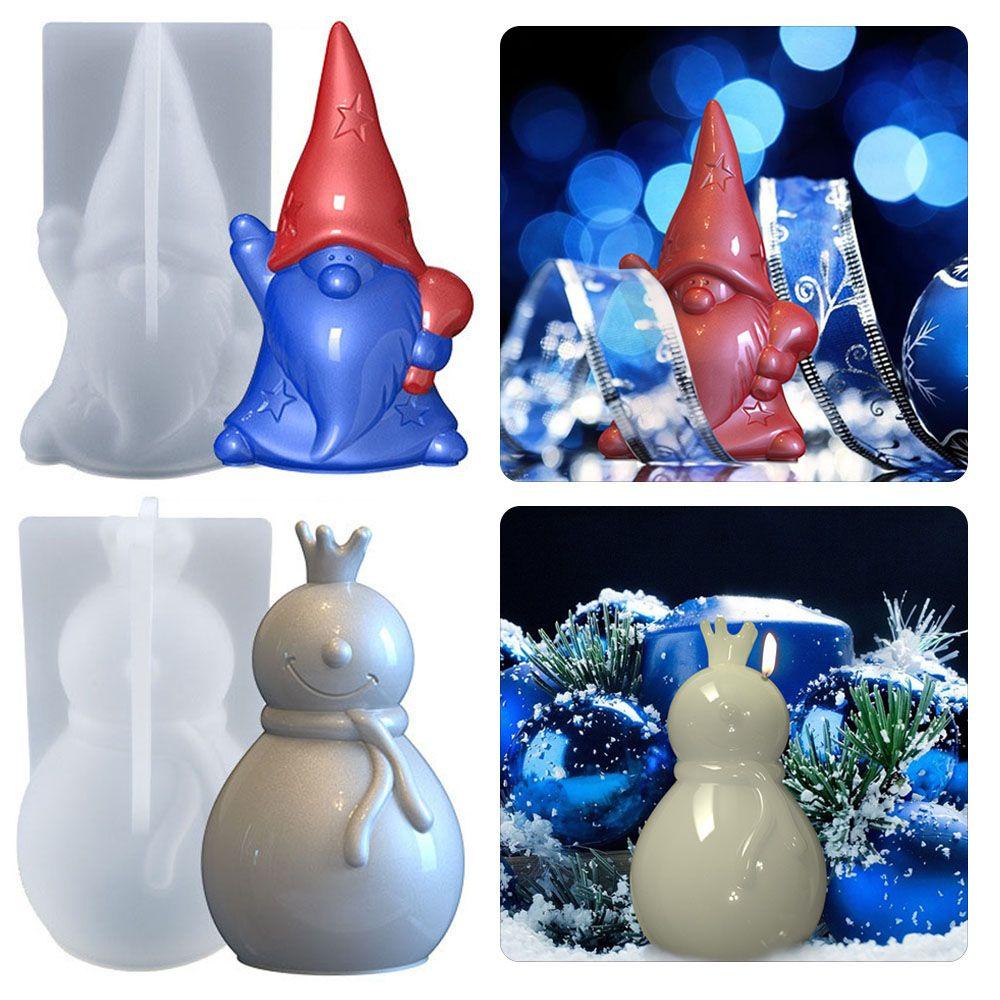 Khuôn Silicone Làm Trang Sức Hình Ông Già Noel