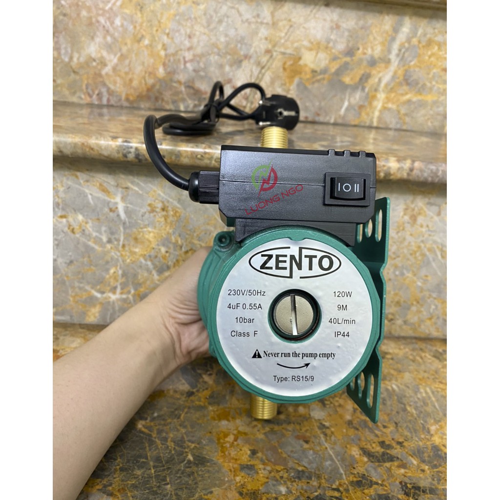 Máy bơm tăng áp rơle tự ngắt ZENTO 120w