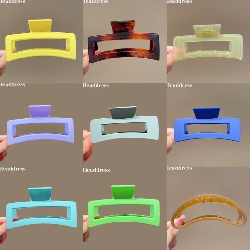 Kẹp Tóc Dạng Vuông Cỡ Lớn Thời Trang Cho Nữ