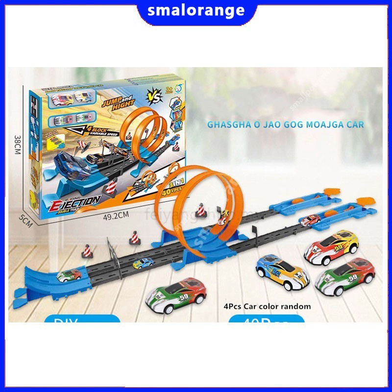 HOT WHEELS Bộ Đồ Chơi Xe Đua Bằng Kim Loại Cho Bé