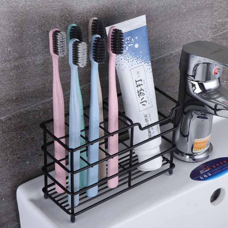 Giá đỡ bàn chải đánh răng TAILI bằng thép không gỉ không đục lỗ sáng tạo
