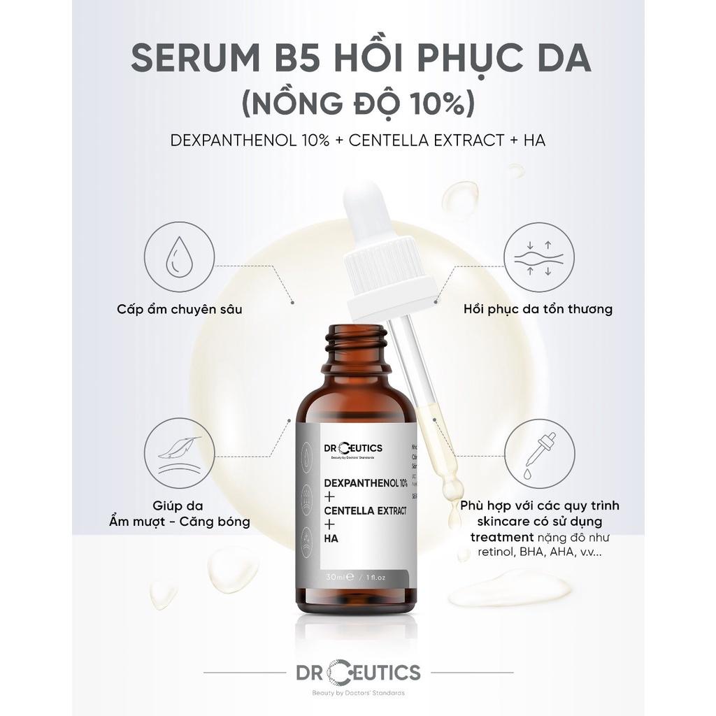 Serum B5 Rau má DrCeutics 30ml - Cấp ẩm làm dịu da