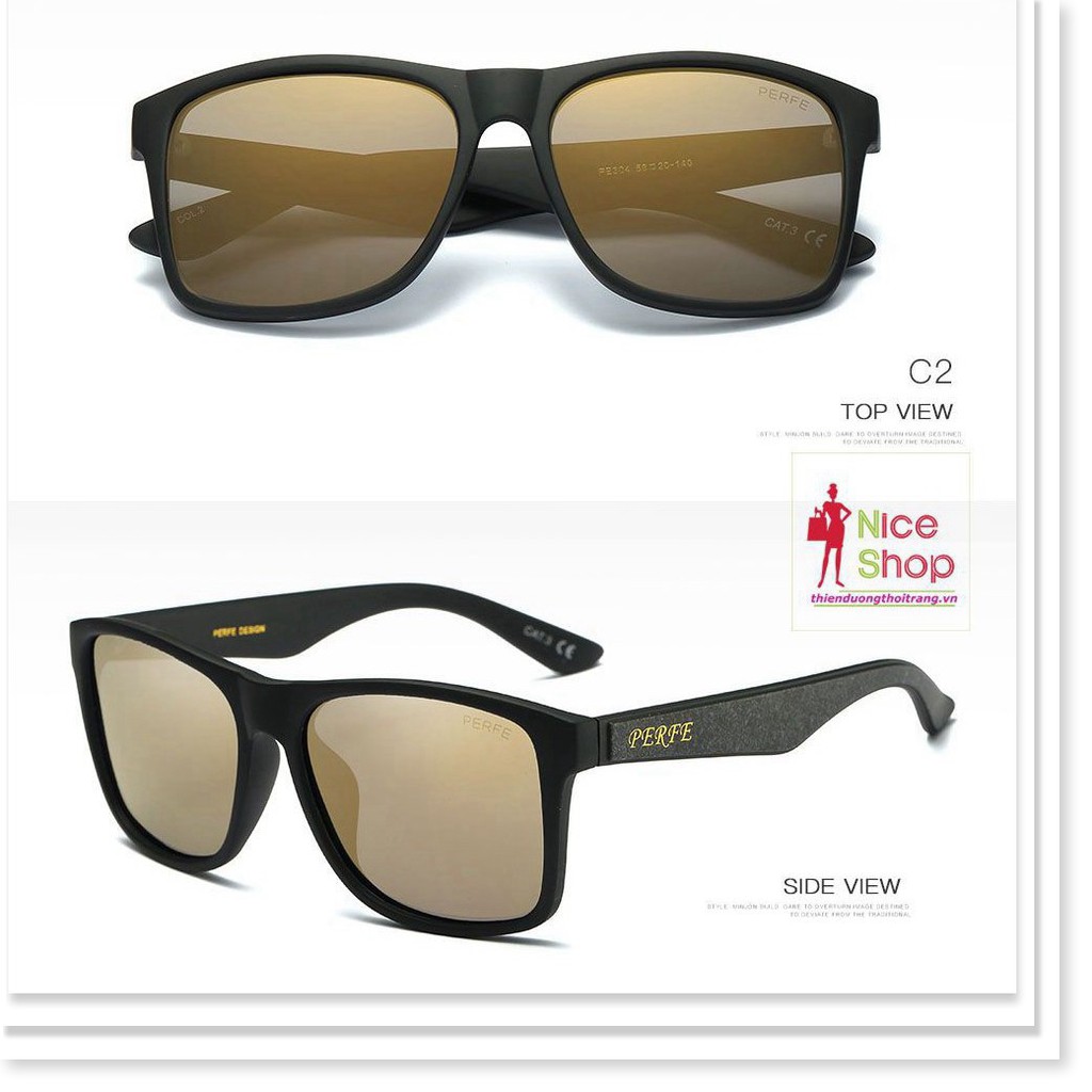 Xả Kho - Mắt kính thời trang cao cấp Perpe gọng vuông chống chói | BigBuy360 - bigbuy360.vn