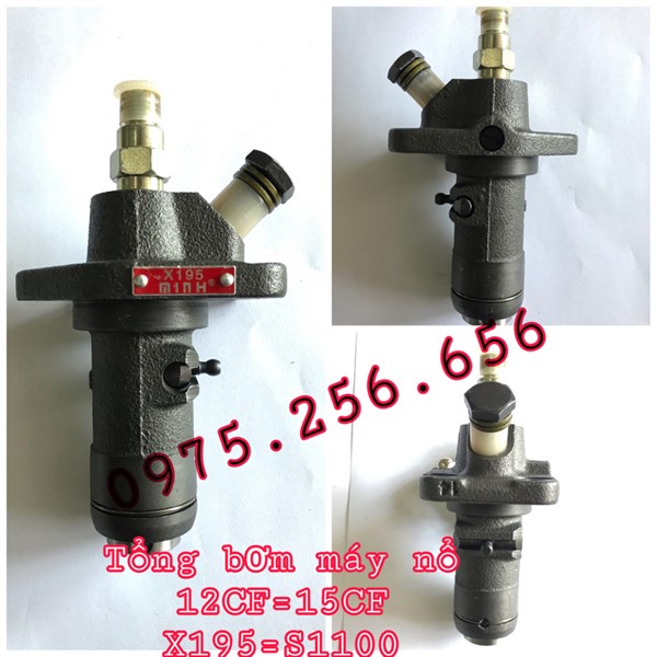 Tổng Bơm 12CF=15CF X195=S1100 MINH