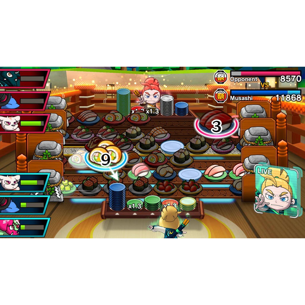 Băng Game Nintendo Switch Sushi Striker