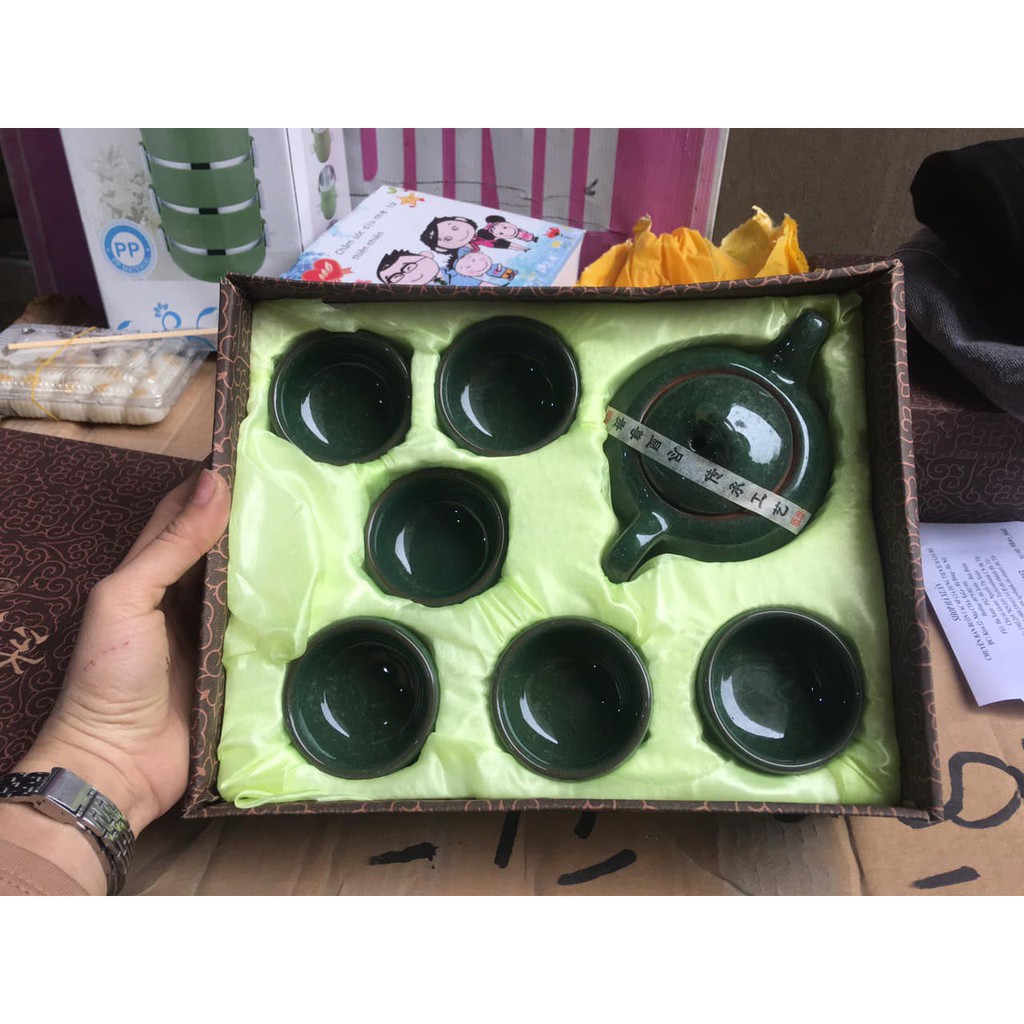 Bộ ấm chén 3D