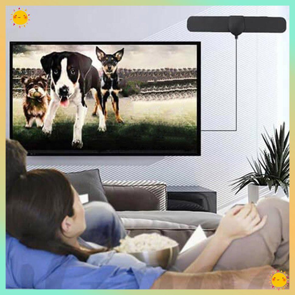 Ăng Ten Khuếch Đại Tín Hiệu Tv Hd Kỹ Thuật Số Phạm Vi 50 Dặm