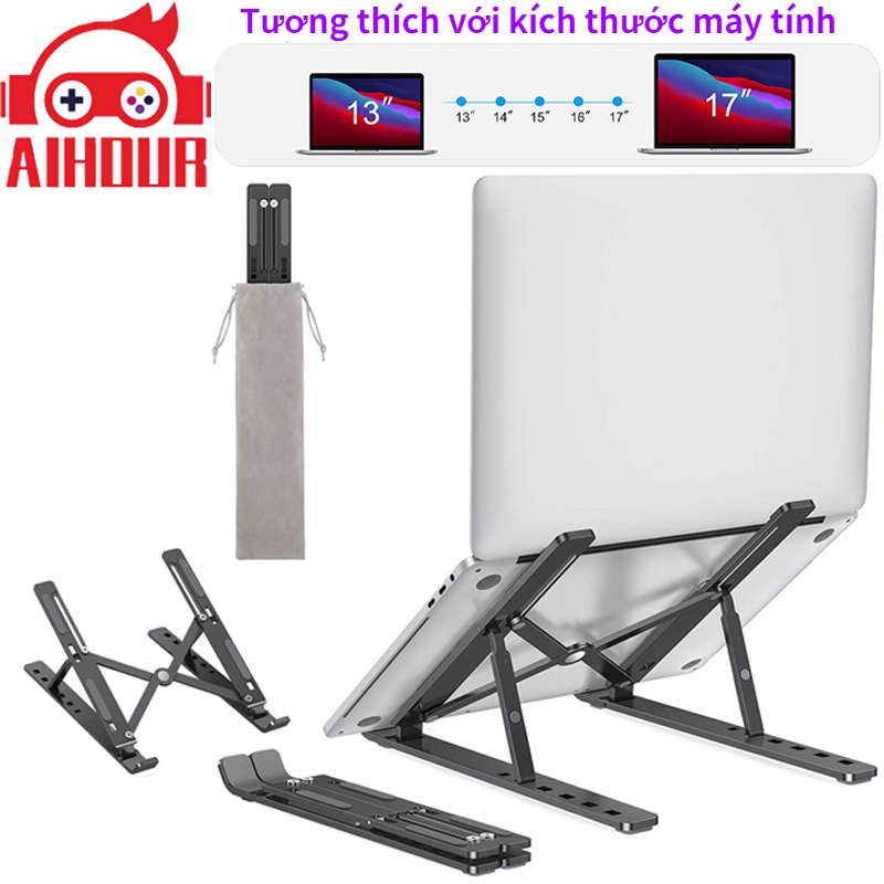 giá đỡ laptop giá đỡ máy tính giá đỡ laptop nhôm giá đỡ tản nhiệt laptop giá đỡ laptop 15 6 inch giá đỡ laptop 2 tầng 7 tốc độ điều chỉnh lưu trữ có thể gấp lại