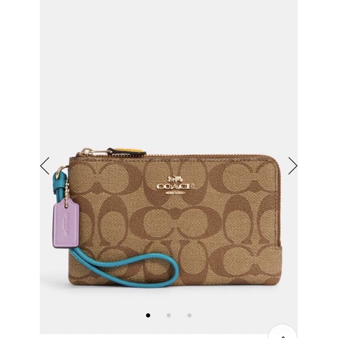 [Bill mỹ-Sale] Ví Coach mini hai ngăn siêu xinh chuẩn Auth