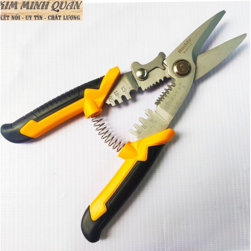 Kìm Cắt Đa Năng 3 Trong 1 Cắt – Tuốt – Bấm Cos Buddy BA0144 và BA0143