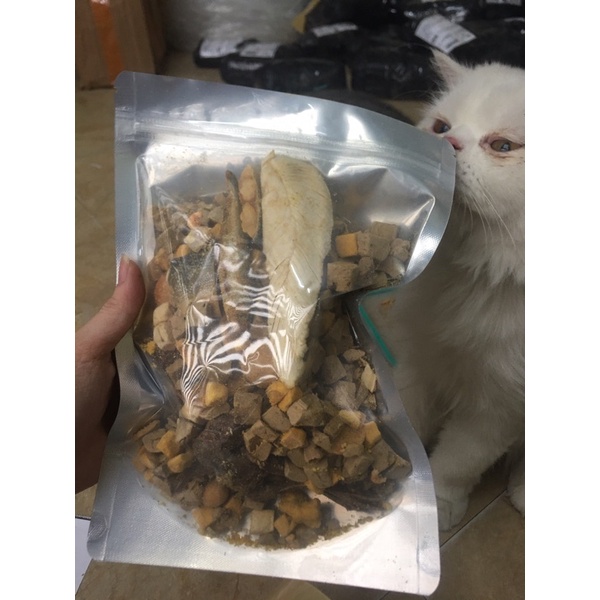 ĐỒ ĂN ĐÔNG KHÔ/sấy khô 700 g hỗn hợp các loại dinh dưỡng cho mèo / chó