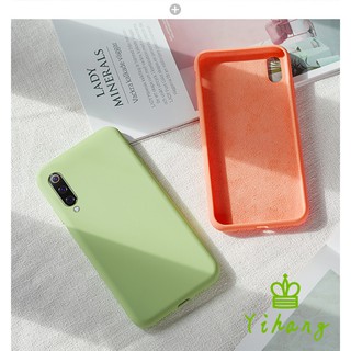 Ốp lưng silicon màu trơn mềm đơn giản cho Samsung A70 A50 A20
