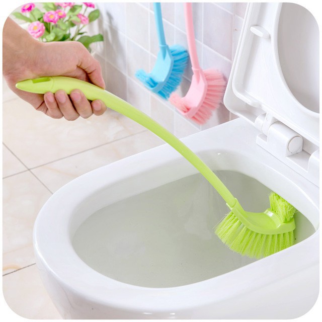 Chổi cọ toilet 2 mặt thông minh