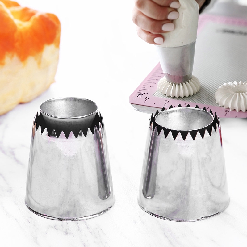 Đuôi Bắt Bông Kem Trang Trí Bánh Bằng Thép Không Gỉ