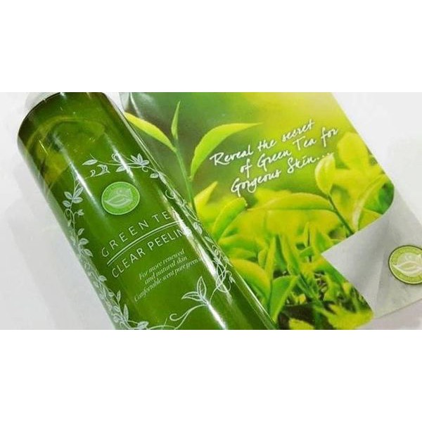 Tẩy tế bào chết Green Tea Clear Peeling - chuyên làm sạch mụn đầu đen