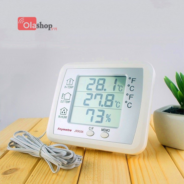 Nhiệt ẩm kế điện tử JR900A hàng chính hãng