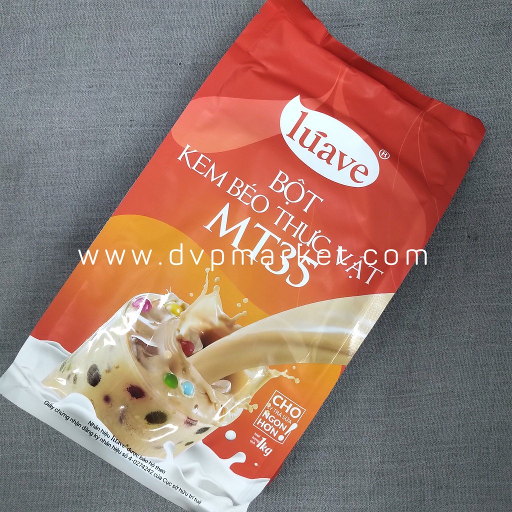 Bột Sữa pha nước uống, trà sữa,..Luave Mt35 (1Kg)
