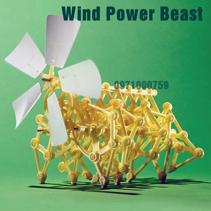 Đồ chơi lắp ráp Quái vật năng lượng gió - Wind Power Beast DIY