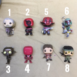 Mô hình Funko Pop giá rẻ cũ tổng hợp
