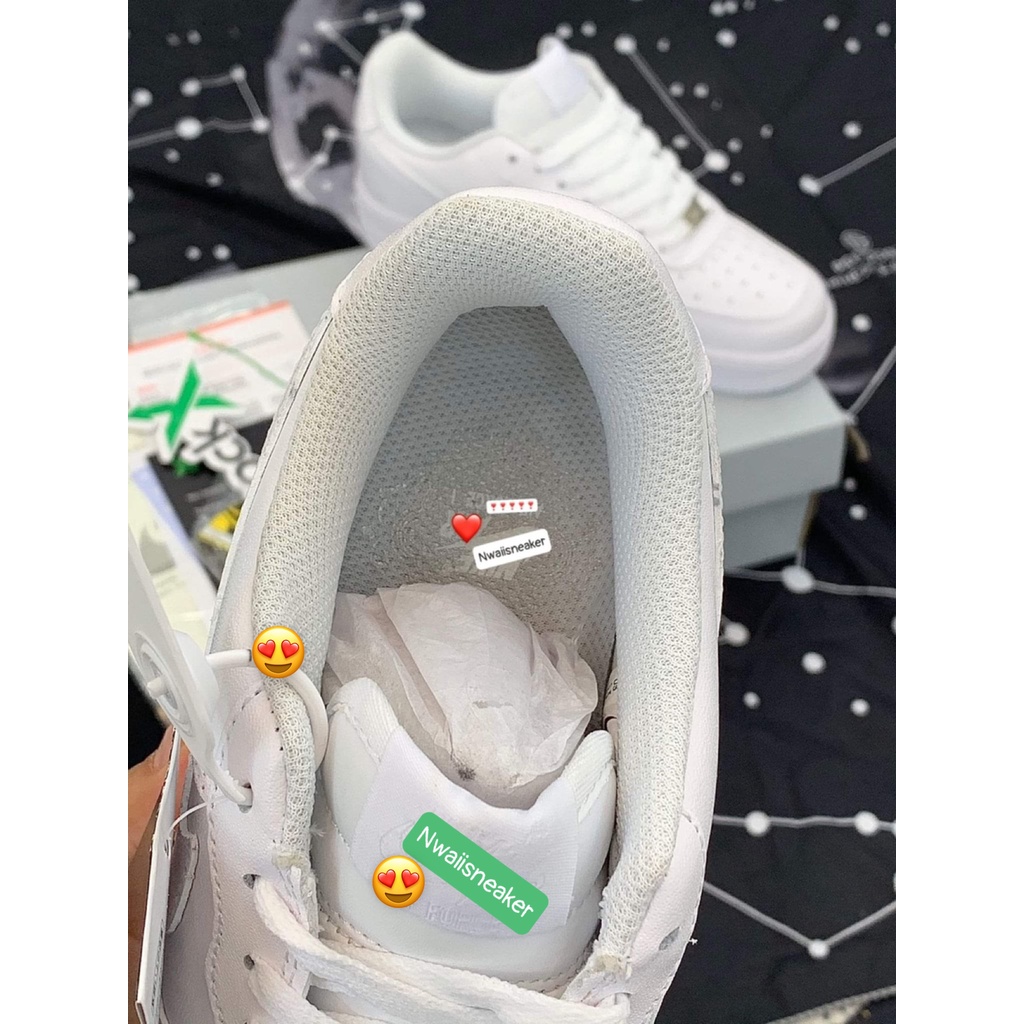 Giày E Phót 1 Full Trắng SC - Lai aut