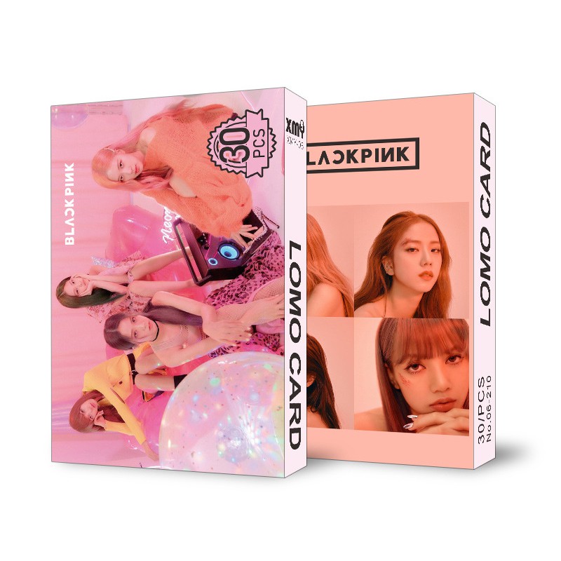 Hộp 30 thẻ ảnh Lomo card Blackpink