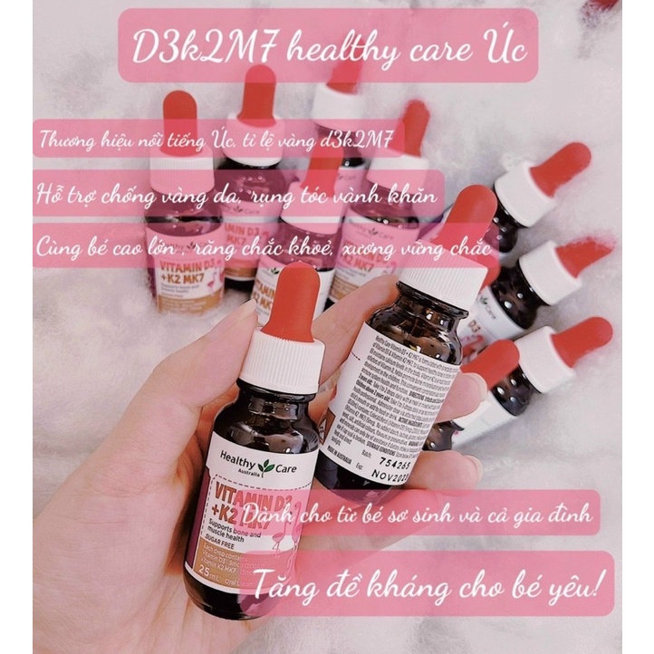 D3K2 Mk7 Healthy care Úc 25ml