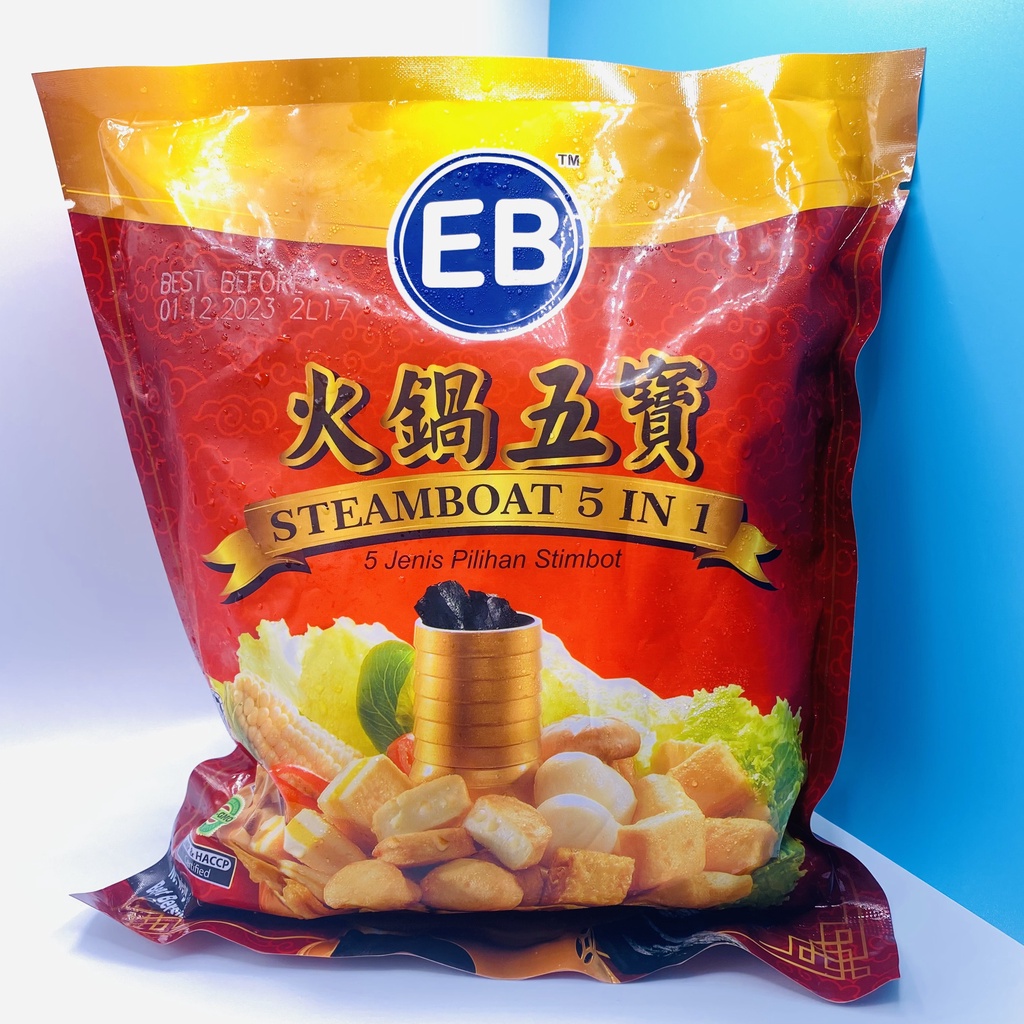 Viên thả lẩu tổng hợp EB Malaysia -Combo viên thả lẩu 5in1 - Hansik Kitchen