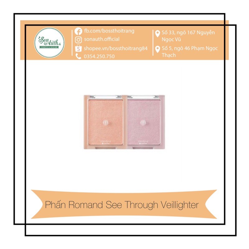 Phấn bắt sáng Romand See Through Veillighter