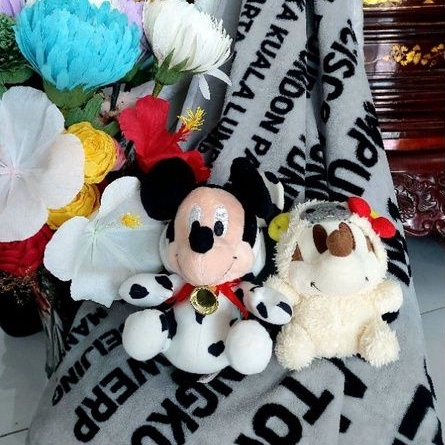 Chuột mickey bông cotlay động vật