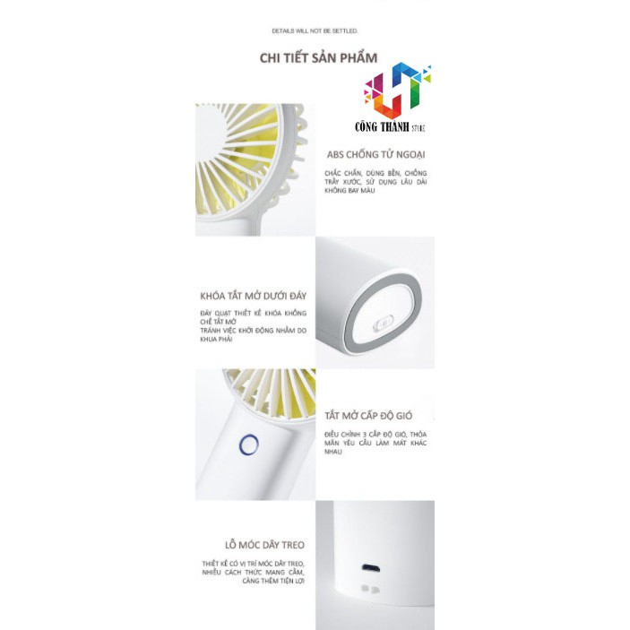 [Hàng Chính Hãng] Quạt mini cầm tay tỏa hương thơm Jisulife F2B | BigBuy360 - bigbuy360.vn