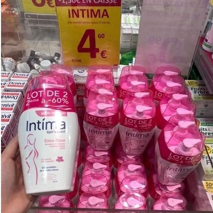 Dung Dịch Vệ Sinh Phụ Nữ Intima Neutre 200Ml Hàng Nội Địa Pháp - Gel Extra doux - Apaisant - Neutre - Regulateur Active