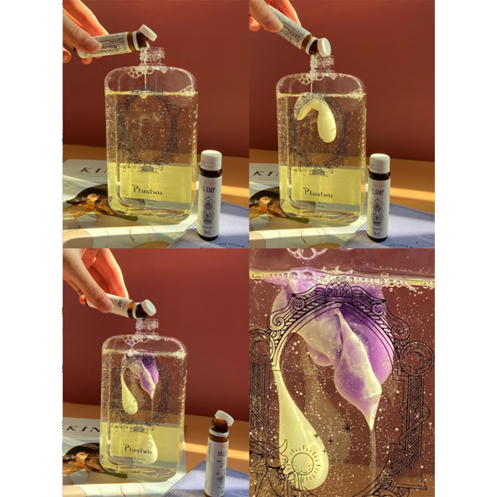 Sữa tắm acid amino thơm lâu dưỡng ẩm toàn thân Plus Two cho nữ 300ml