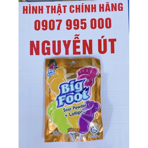 kẹo bàn chân big foot 72g
