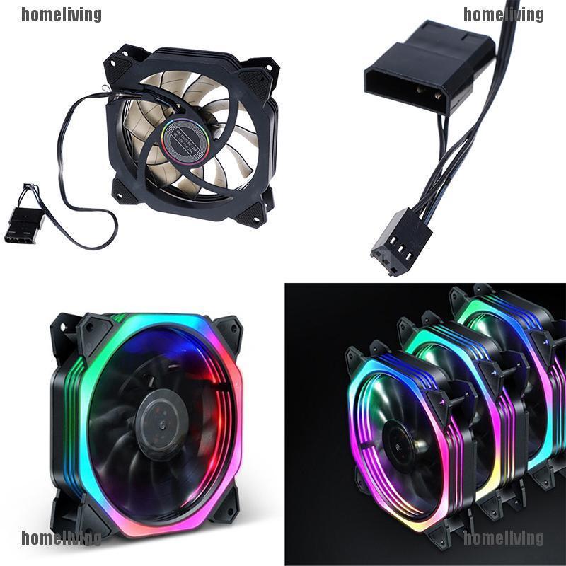 Quạt tản nhiệt không gây tiếng ồn 120mm với đèn LED cho máy tính
